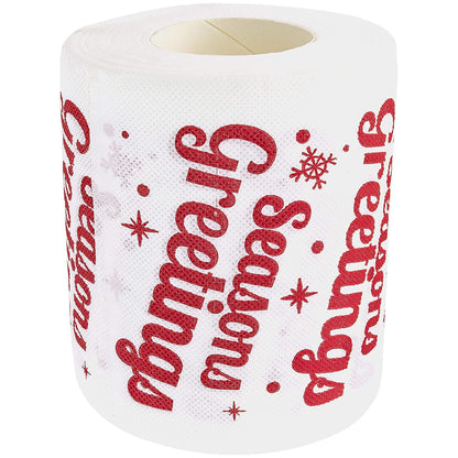 Season's Greeting Holiday Toilet Paper