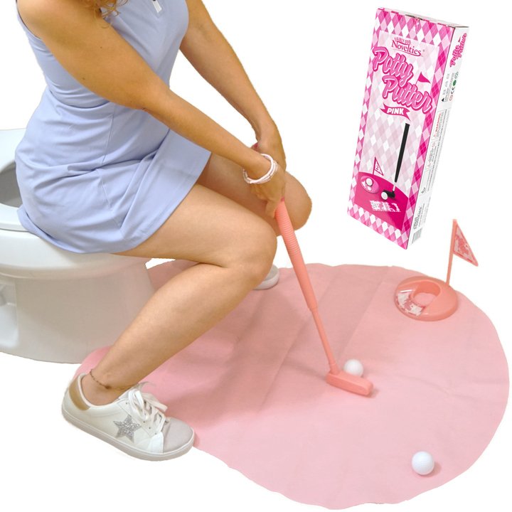 Potty Putter Toilet Time Golf Game