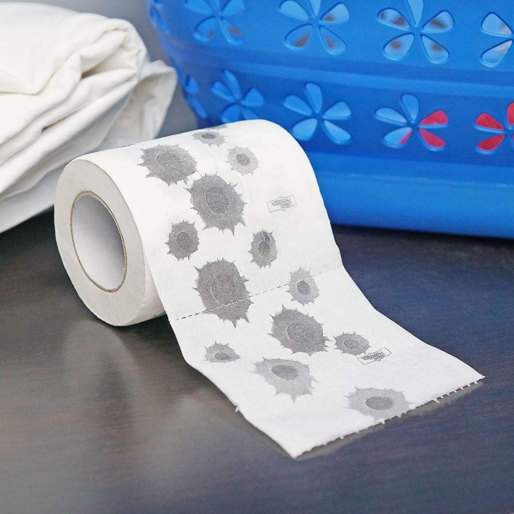 Bullet Holes Toilet Paper - Set of 3