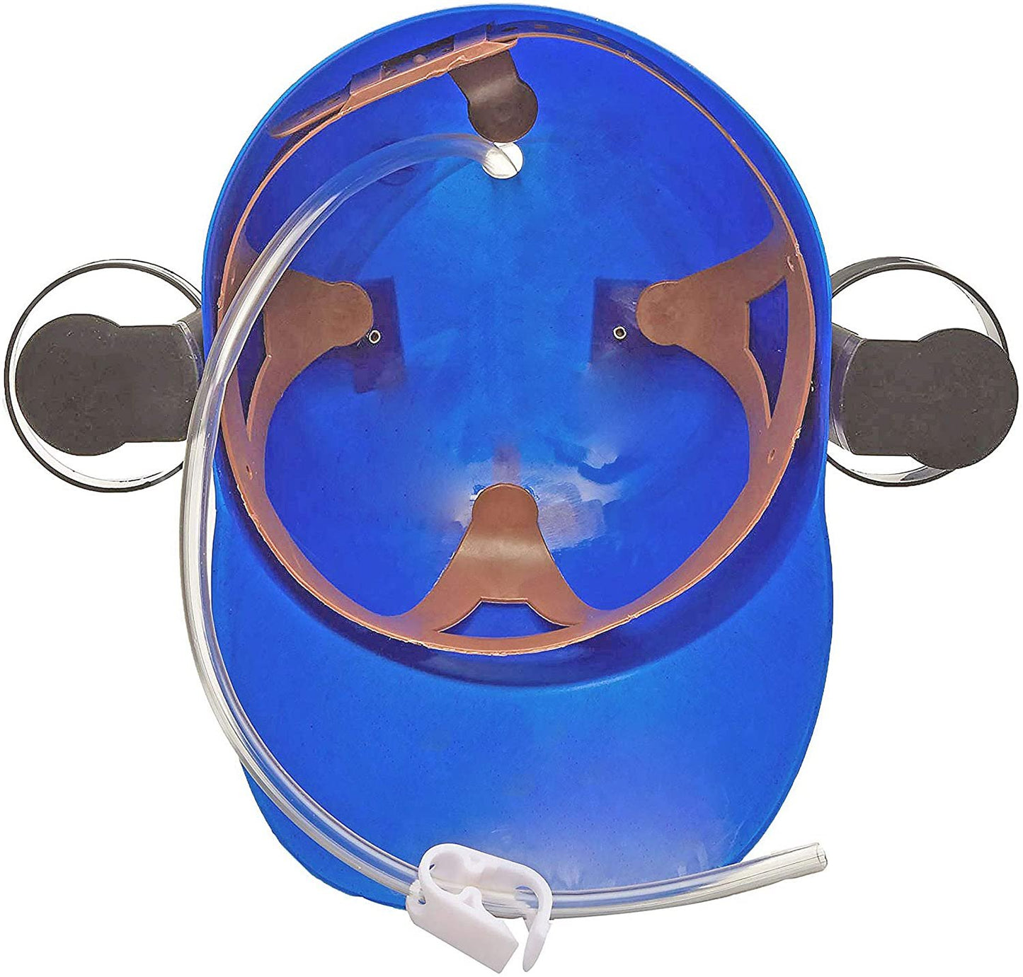 Blue Beer and Soda Guzzler Helmet