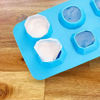 Blue Jewels Ice Cube Tray - Set of 2