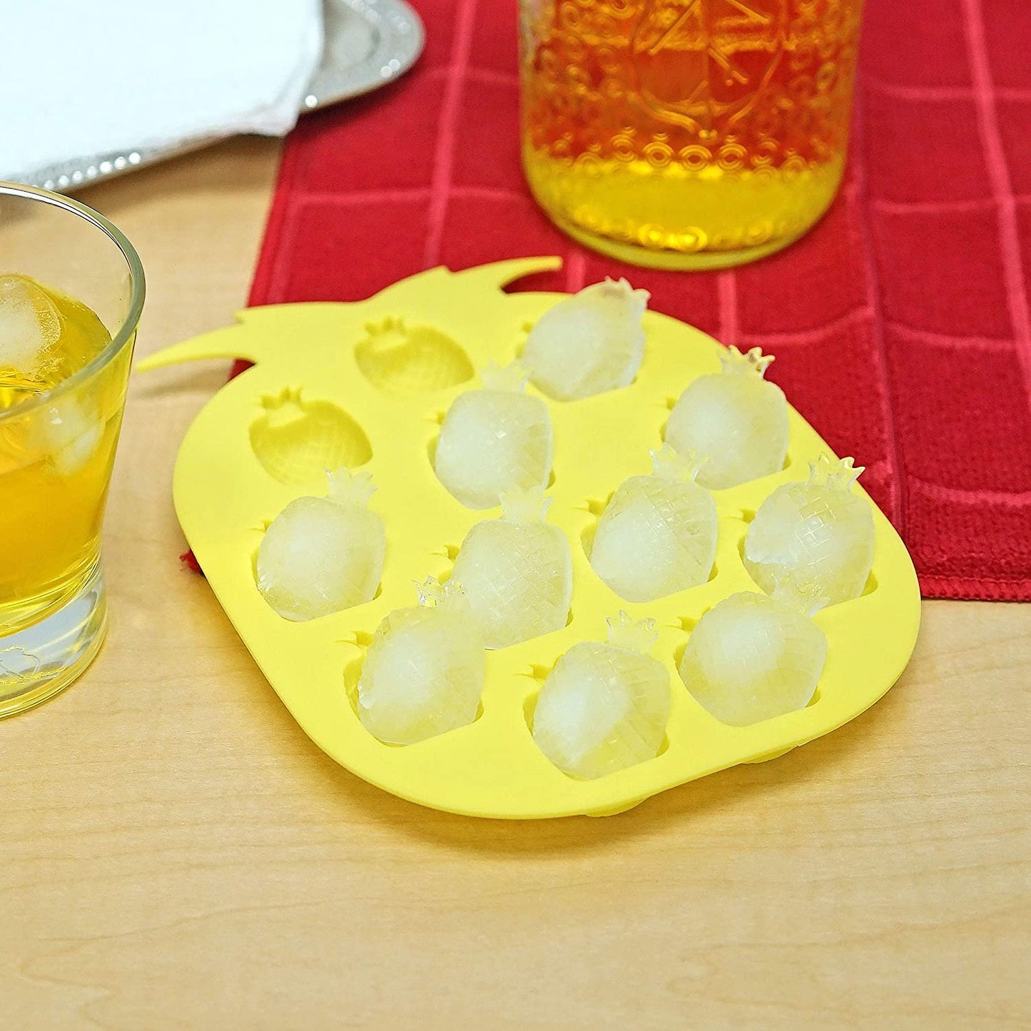 Pineapple Shaped Ice Cube Tray