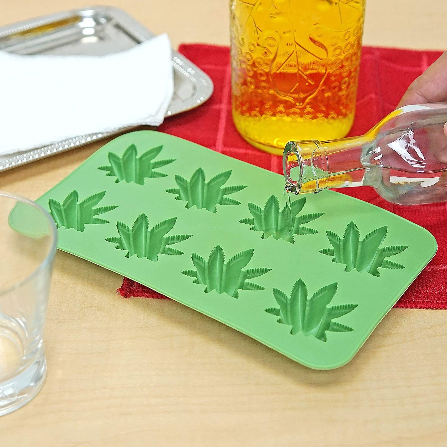 Cannabis Marijuana Ice Cube Tray