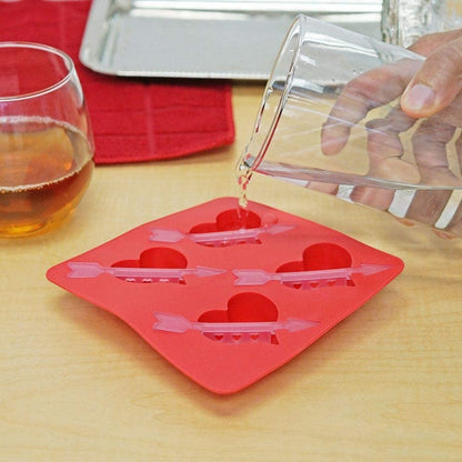 Heart & Arrow Ice Cube Tray - Set of 2