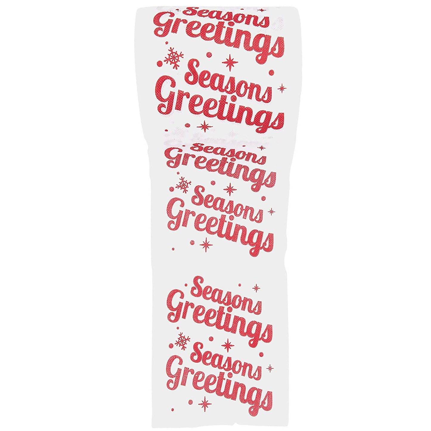 Season's Greeting Holiday Toilet Paper