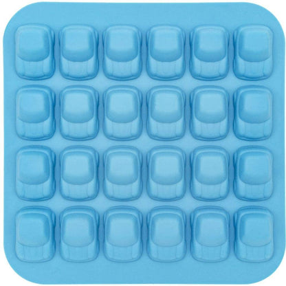 Blue Cars Ice Cube Tray - Set of 4