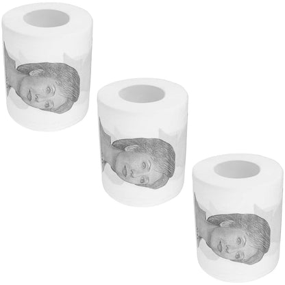 Hillary Clinton Toilet Paper - Set of 3