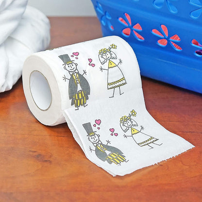 Just Married Toilet Paper