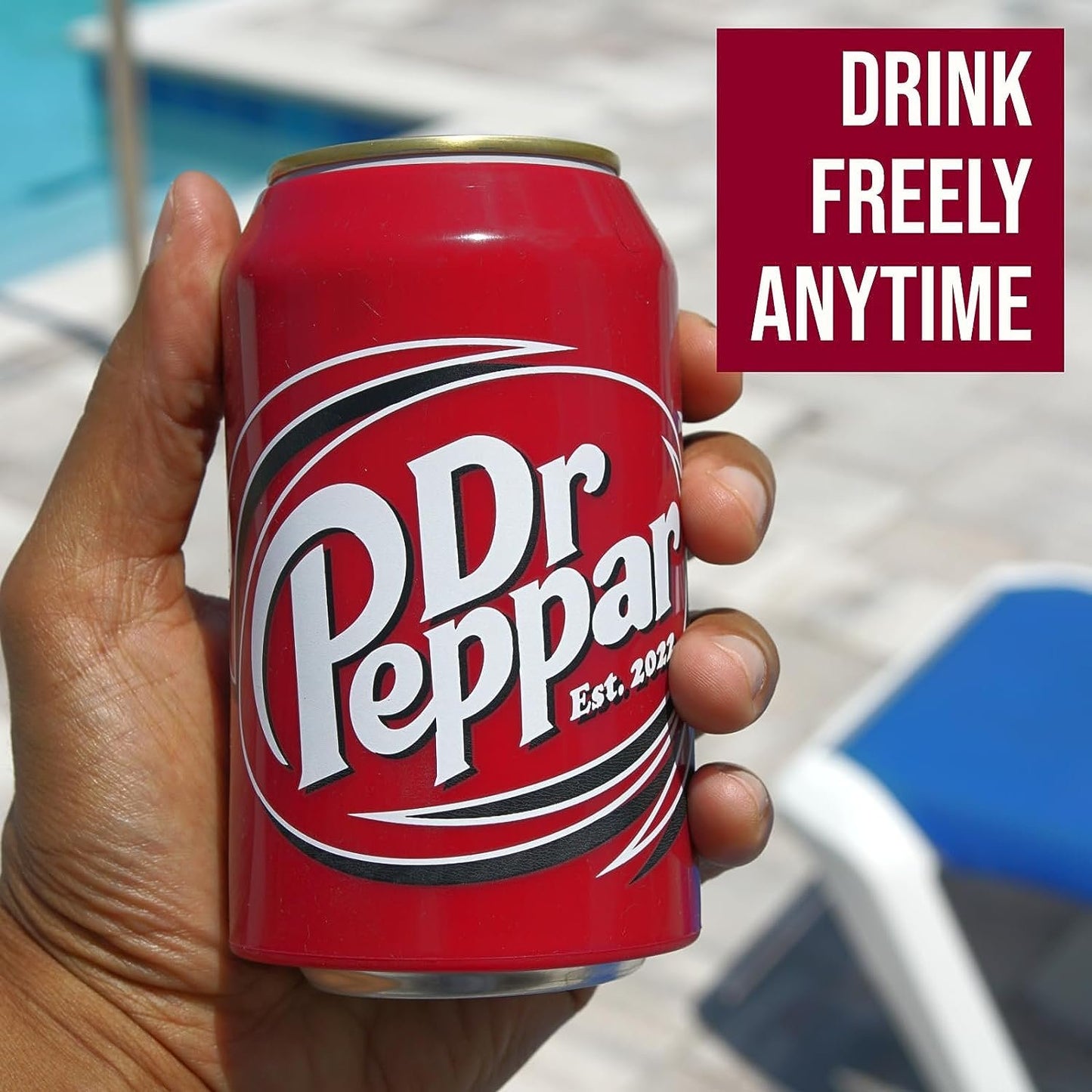 12 Oz Can Cover Dr. Peppar