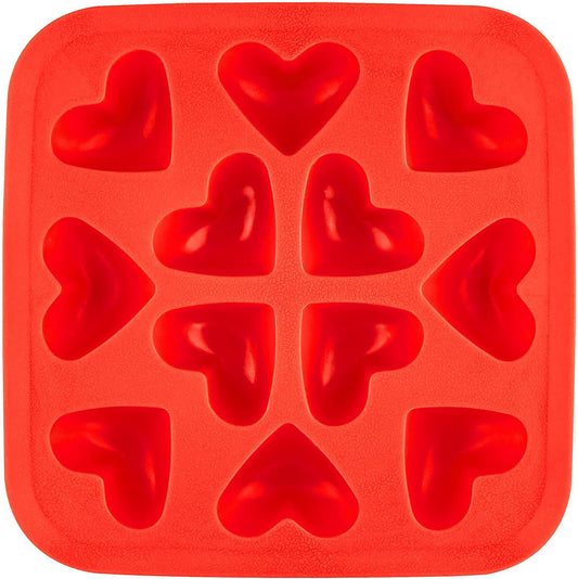 Red Hearts Ice Cube Tray