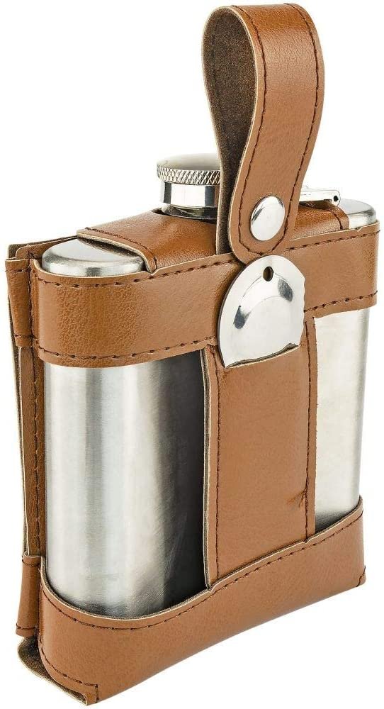 6oz Flask Golf Tools All In One Set