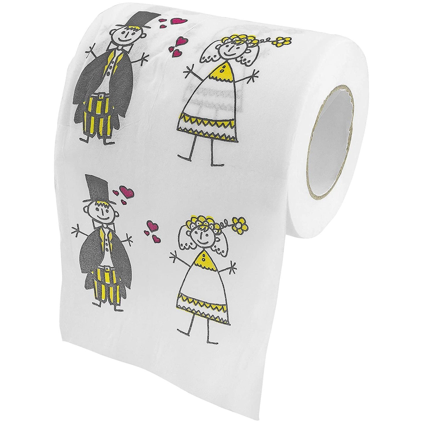 Just Married Toilet Paper