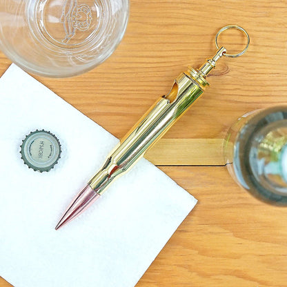 .50 Caliber Bottle Opener w/Keychain