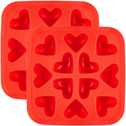 Heart Ice Cube Tray - Set of 2