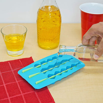 Kabob ice Cube Tray with Stir Sticks