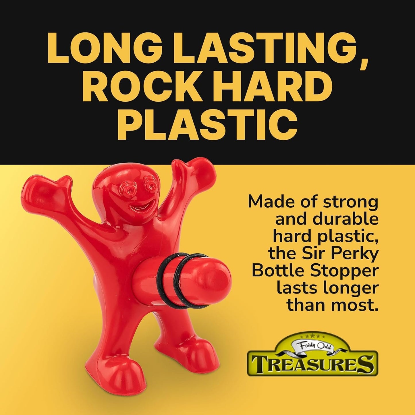 Sir Perky Novelty Bottle Stopper