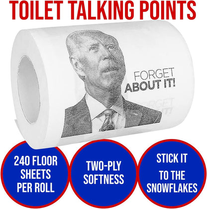 Joe Biden Toilet Paper - Set of 3