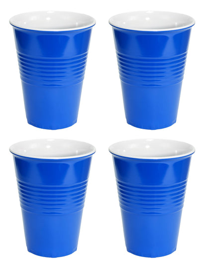 Blue Hard Plastic Cup 20oz - 4 Pack