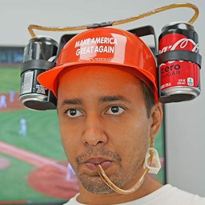 Beer & Soda Guzzler Helmet