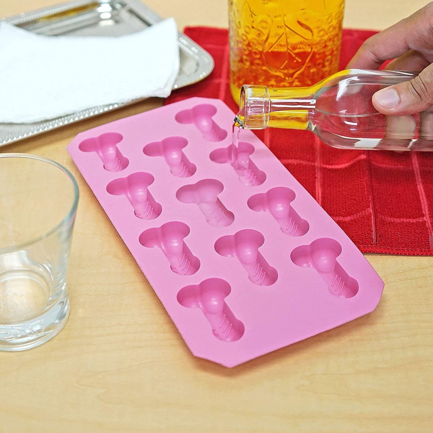 Willy Shaped Ice Cube Tray