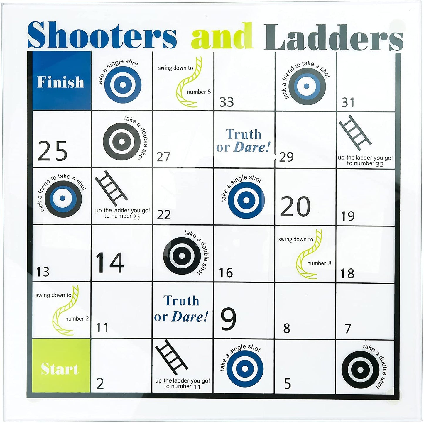 Shooters & Ladders Drinking Game