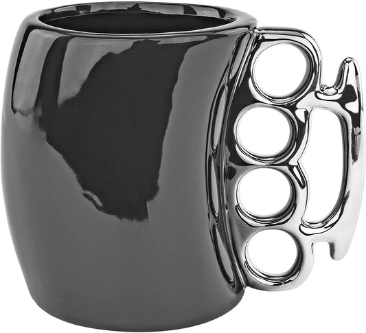 Black Knuckle Duster Ceramic Mug