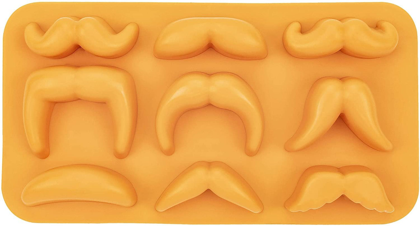 Moustache Variety Ice Cube