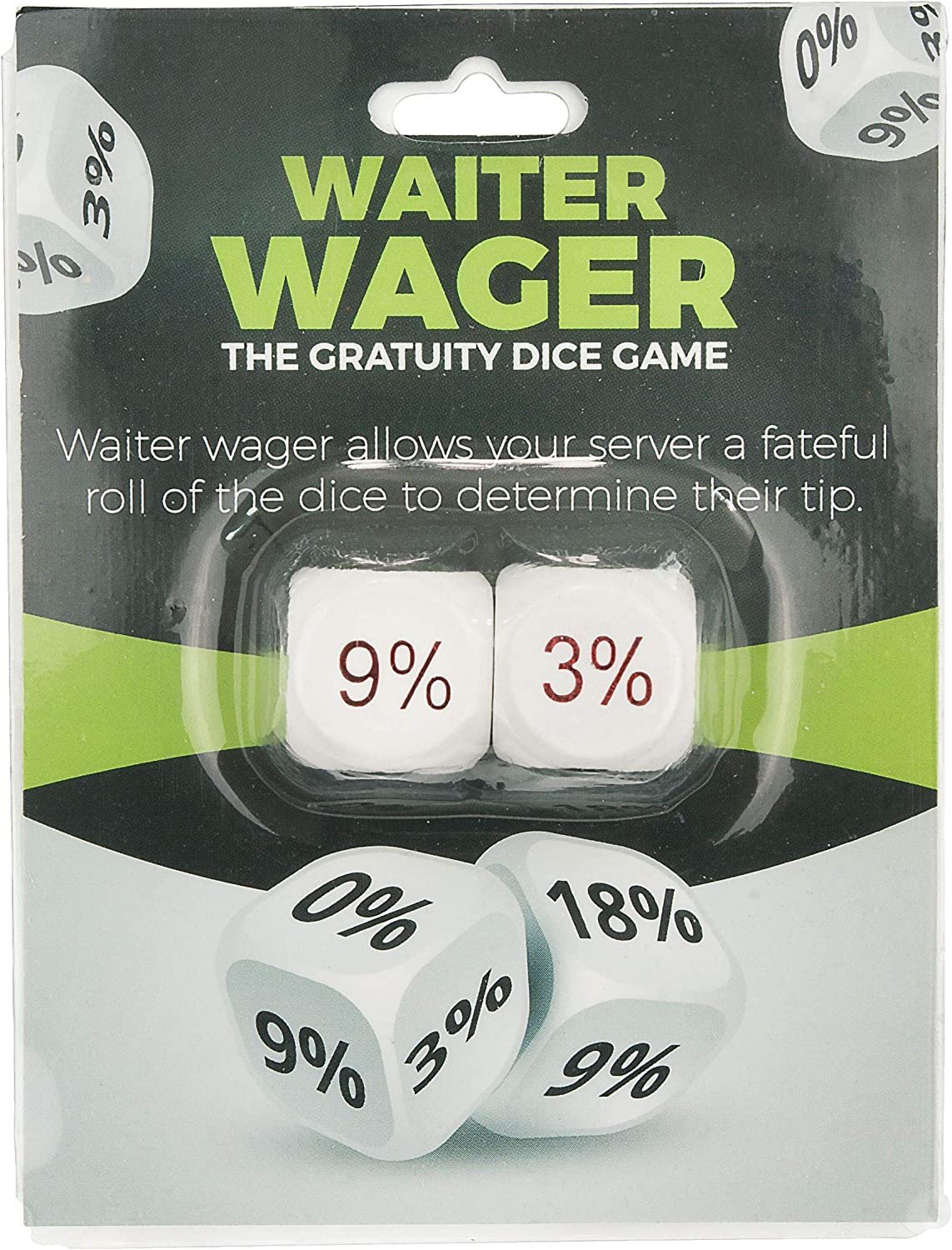 Waiter Wager! Dice Game