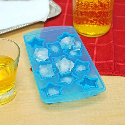 Blue Stars Ice Cube Tray - Set of 2