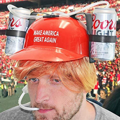 Beer & Soda Guzzler Helmet