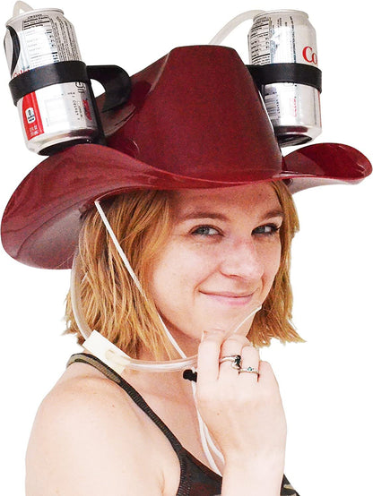 Cowboy Guzzler Drinking Hat