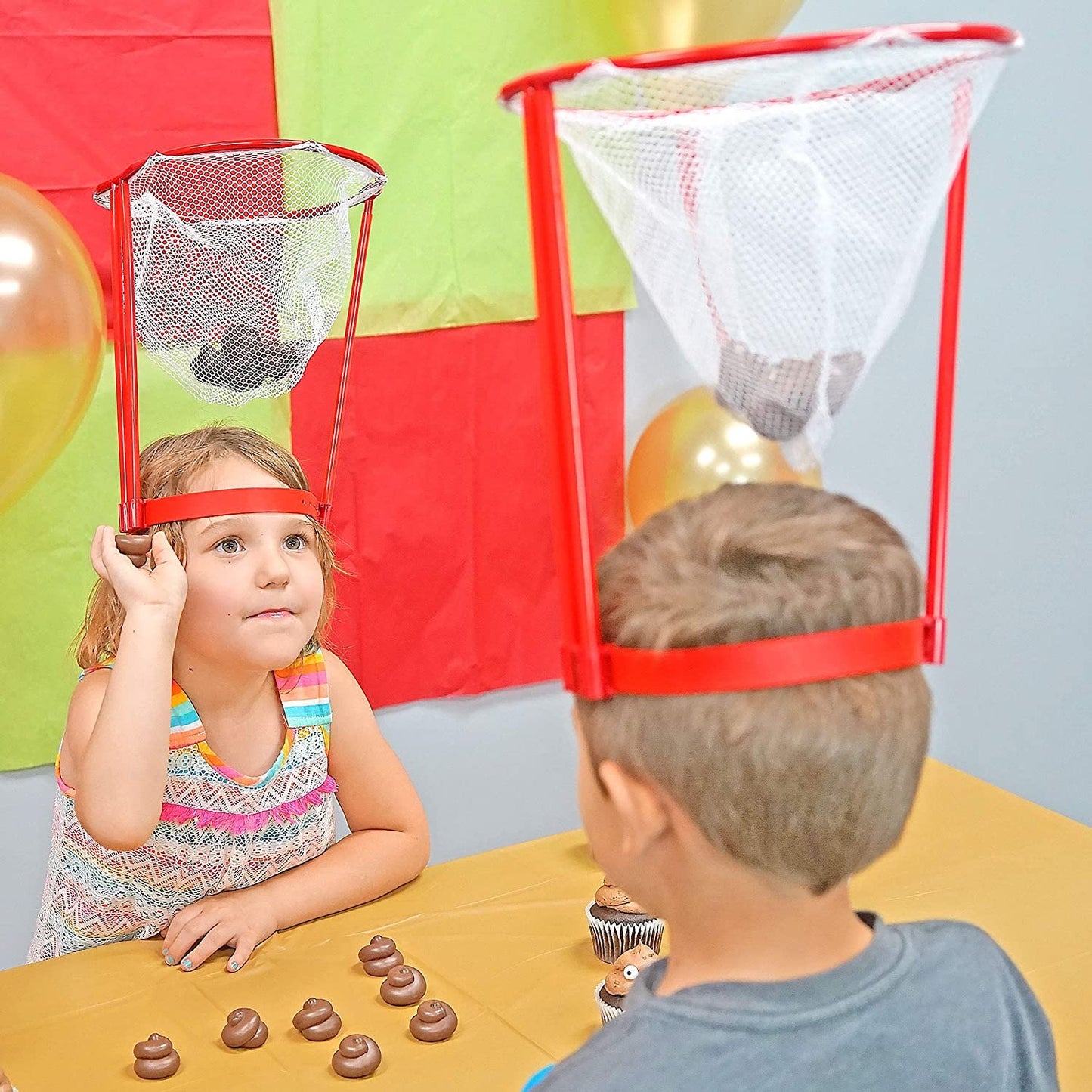 Poop Shoot! Head Hoop Contest!