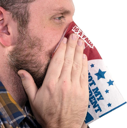 Donald Trump Snot My President Facial Tissues