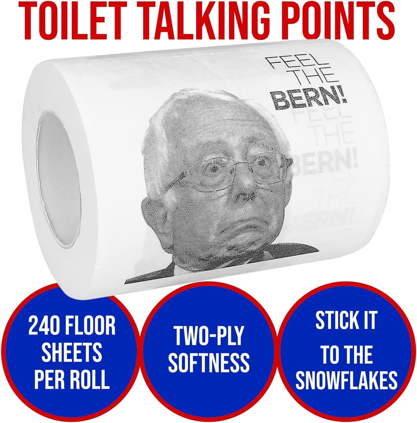 Bernie Sanders Toilet Paper - Set of 3