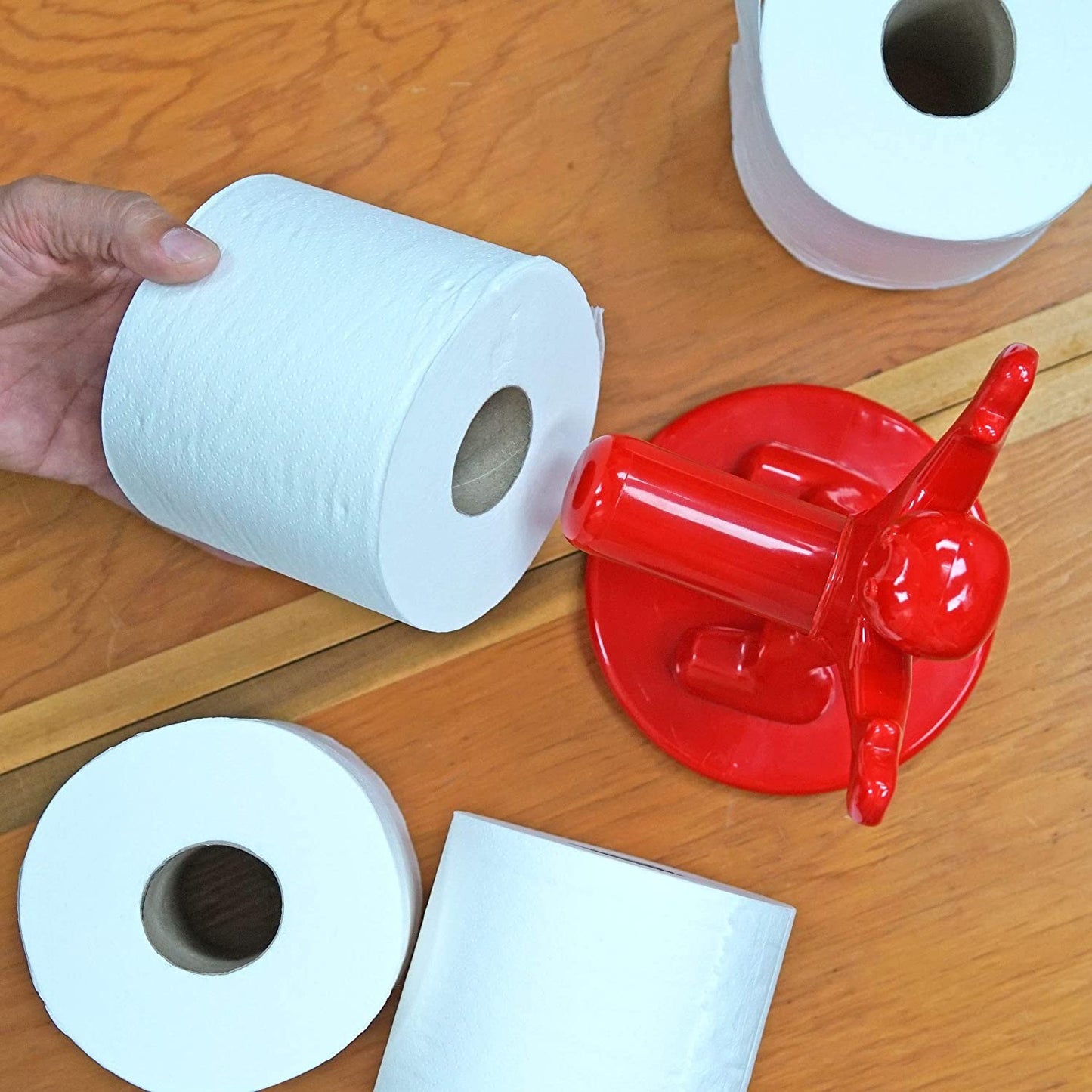 Sir Perky Toilet Paper Holder