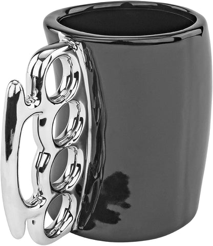 Black Knuckle Duster Ceramic Mug