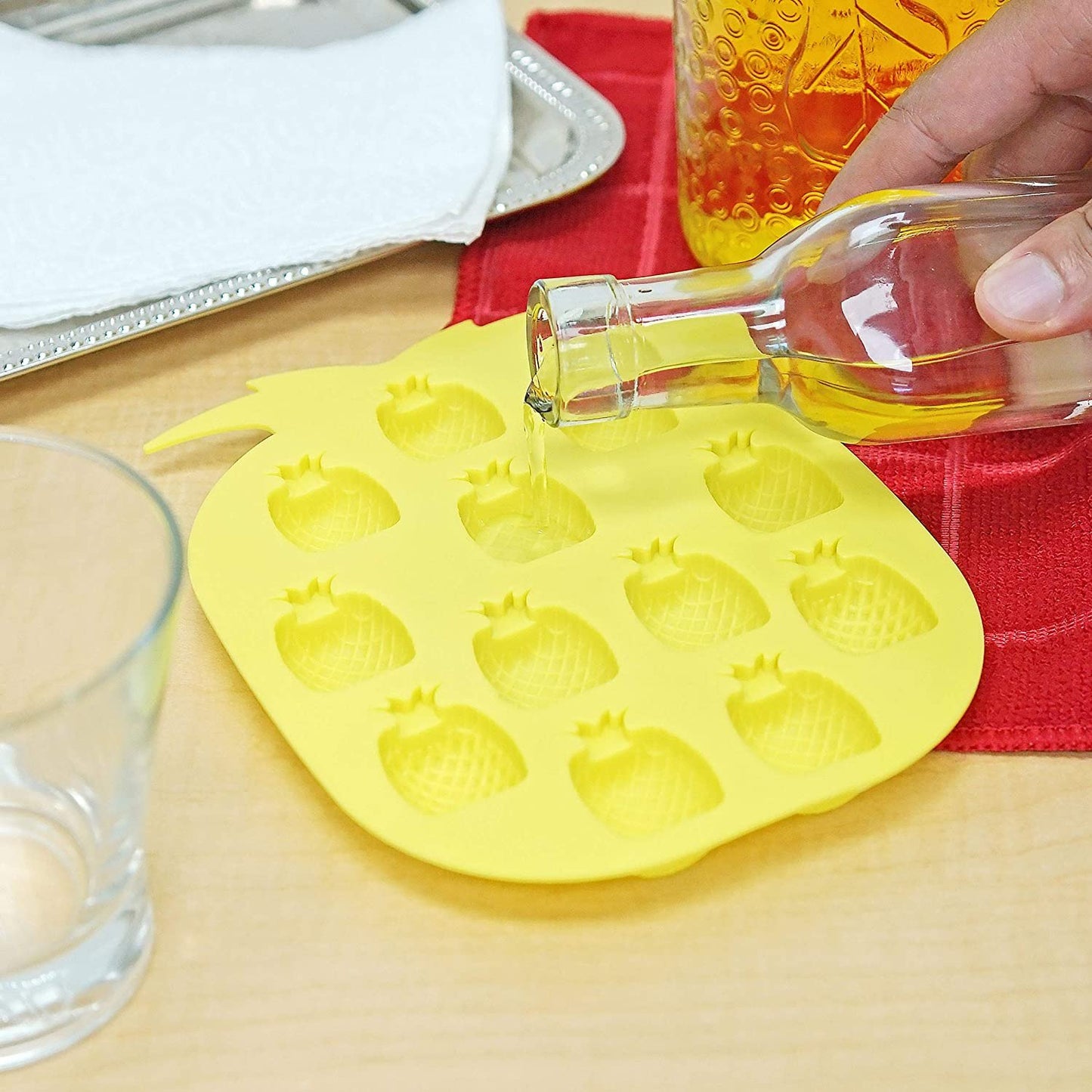 Pineapple Shaped Ice Cube Tray