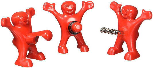 Sir. Perky Bottle Stopper, Opener and Corkscrew - Set of 3