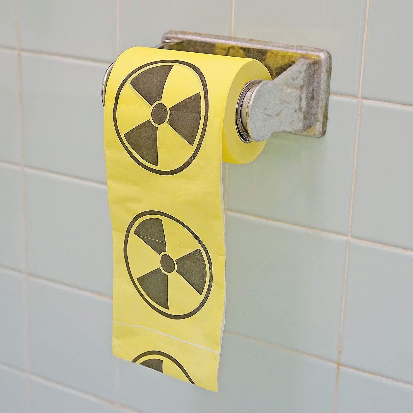 Toxic Nuclear Toilet Paper Yellow