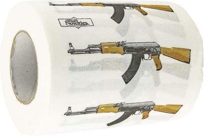 AK-47 Rifle Toilet Paper - Set of 3