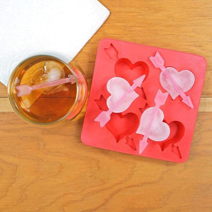 Heart & Arrow Ice Cube Tray - Set of 2