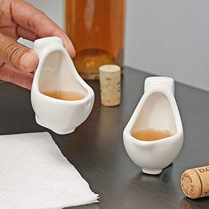 Urinal Shot Glasses - Set of 2