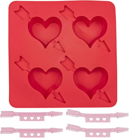 Heart & Arrow Ice Cube Tray