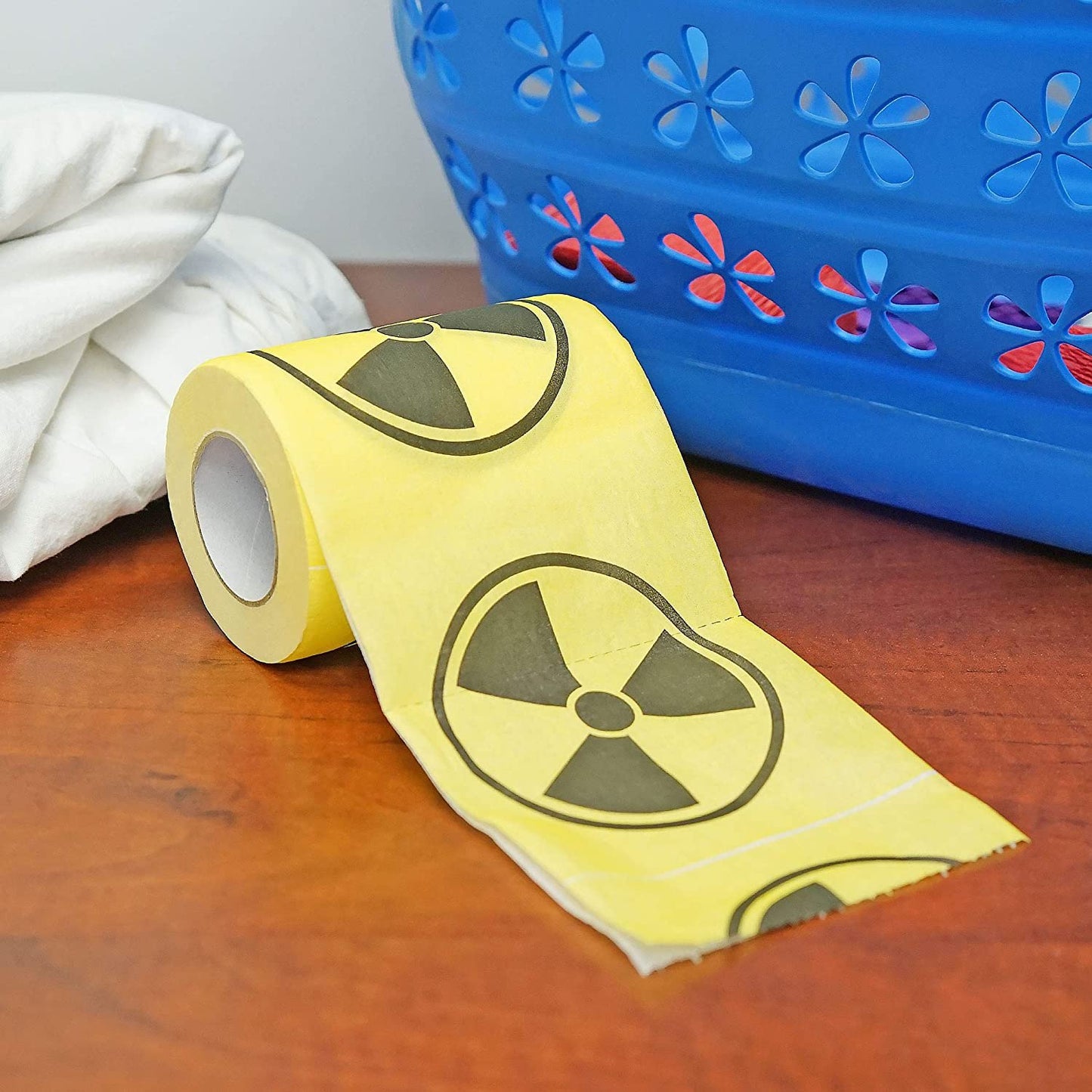 Toxic Nuclear Toilet Paper Yellow