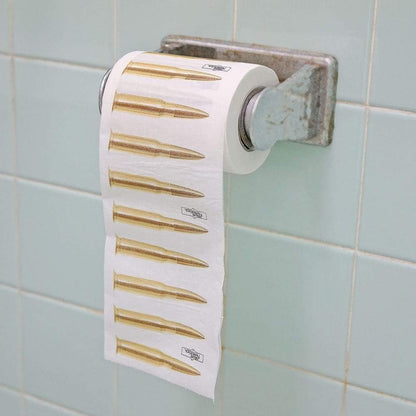 AK-47 Bullets Toilet Paper - Set of 3