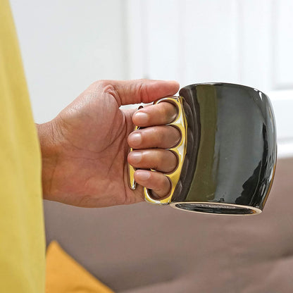 Black Knuckle Duster Ceramic Mug