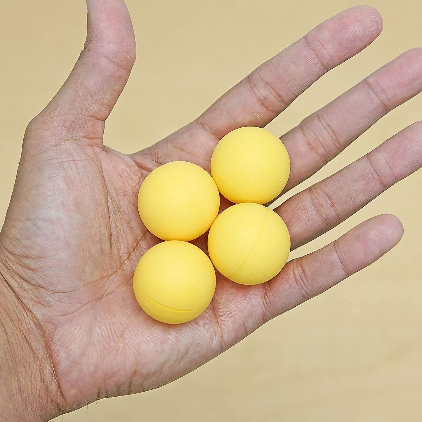 1.25" Mini Ping Pong Balls Yellow - 144 Pack