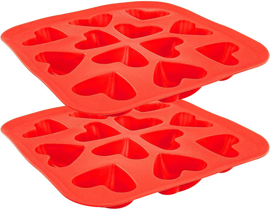 Heart Ice Cube Tray - Set of 2