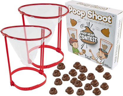 Poop Shoot! Head Hoop Contest!