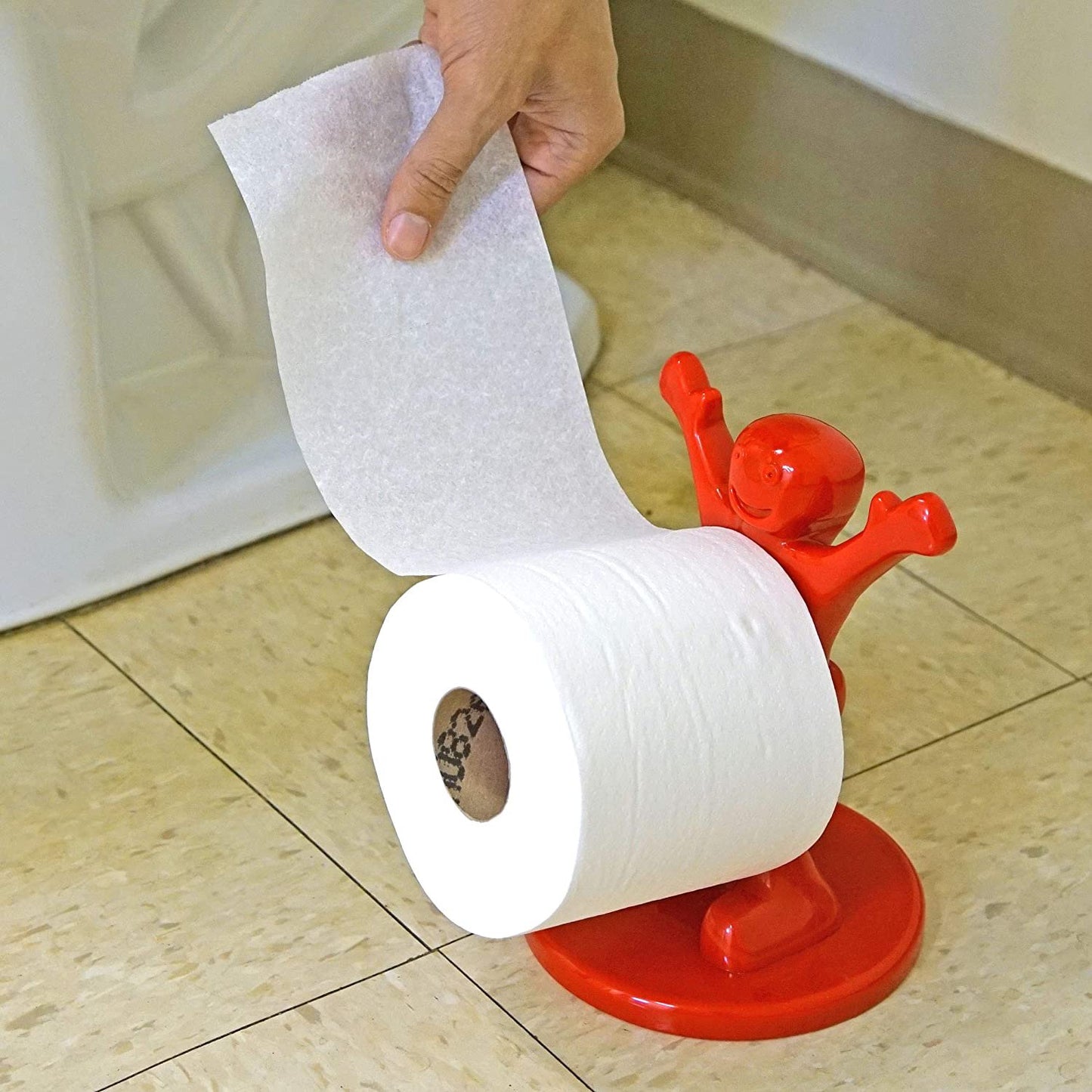 Sir Perky Toilet Paper Holder